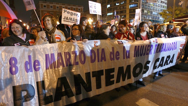 Manifestación Día de la Mujer (Blog LD)