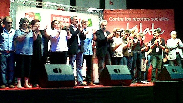 cierre de campaña IU