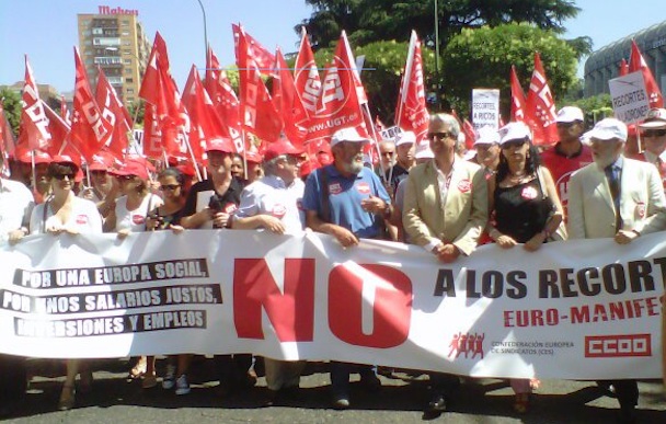 Manifestación CCOO-UGT (blog LD)