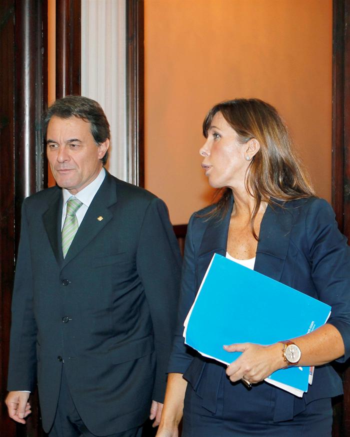 Artur Mas y Alicia Sánchez-Camacho.