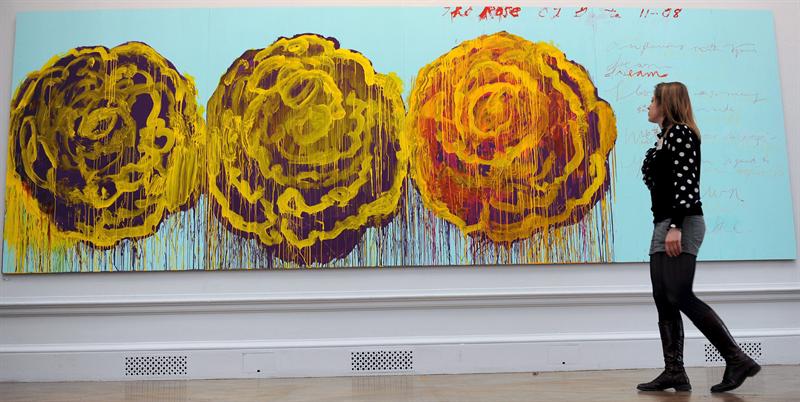 Rose III, de Cy Twombly