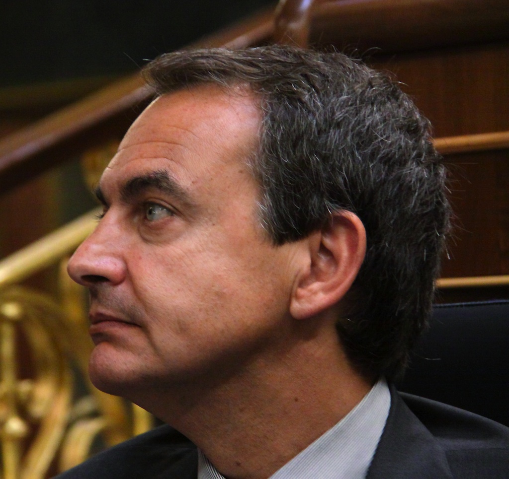Zapatero, durante el debate sobre el estado de la Nación.