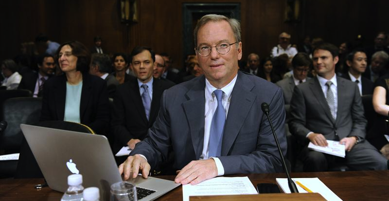 Eric Schmidt, presidente de Google