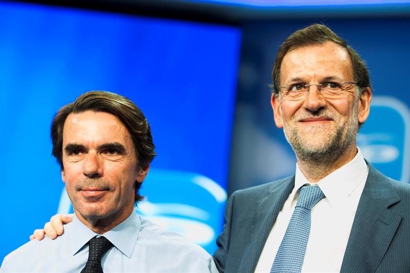 Aznar y Rajoy (Convención Nacional del PP)