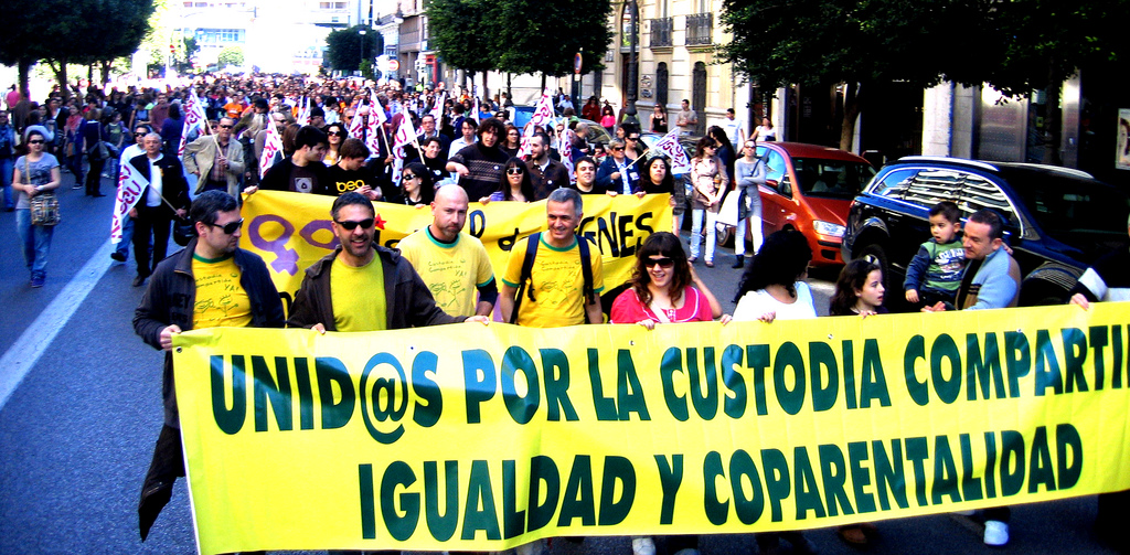 Manifestación custodia compartida
