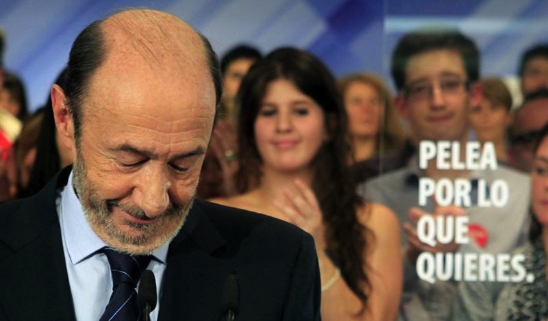 Rubalcaba (noche electoral 20-N)