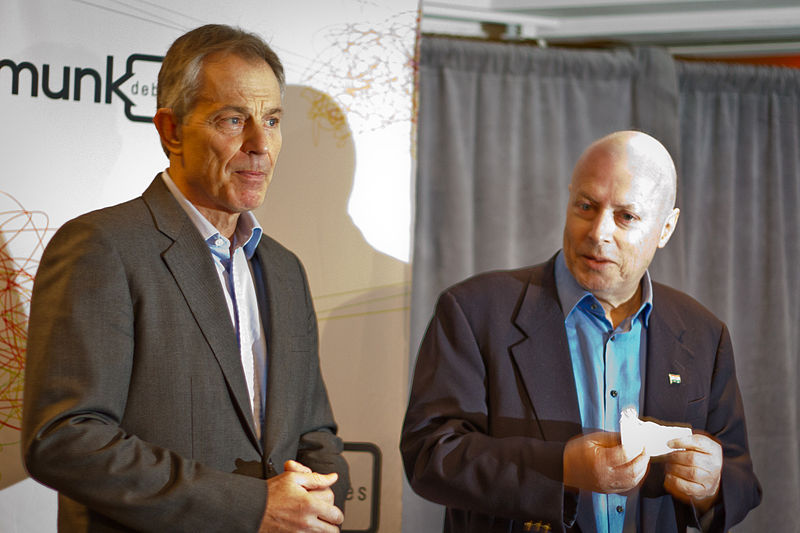 Hitchens y Blair