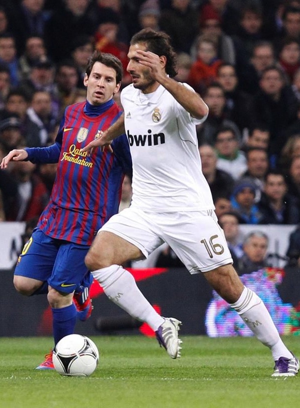 Altintop y Leo Messi