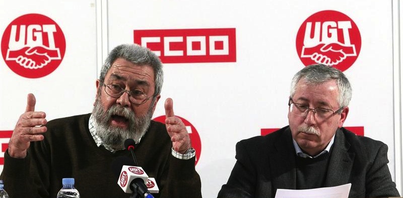 Méndez y Toxo (reforma laboral)