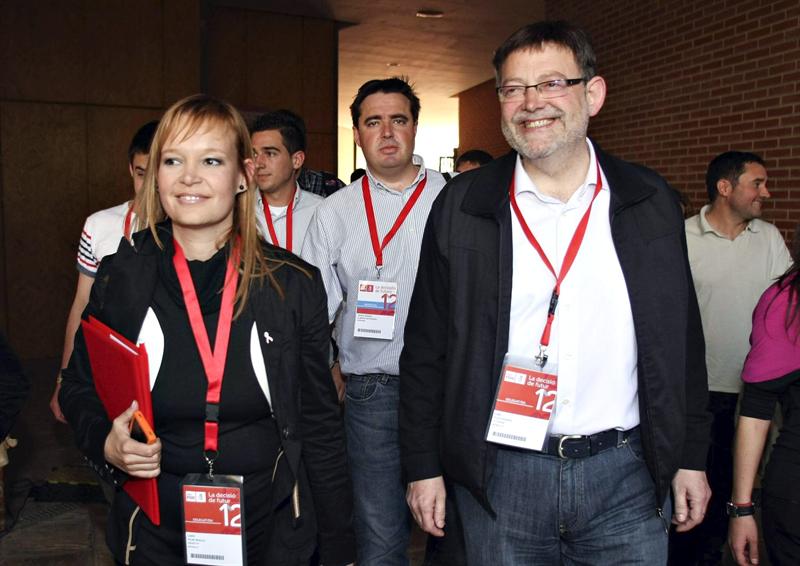 Ximo Puig y Leire Pajín
