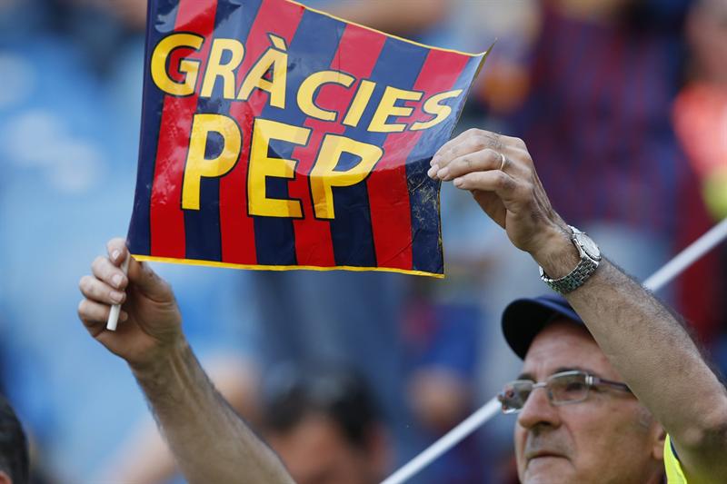 Agradecimiento a Pep Guardiola