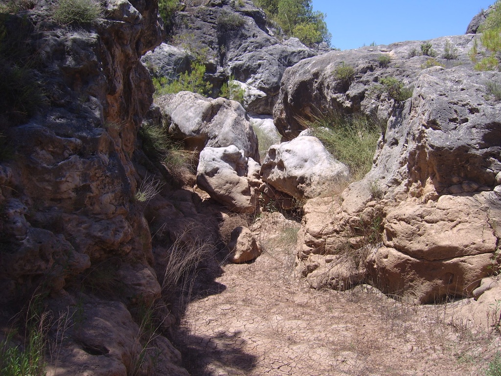Fuentes del río Mula secas