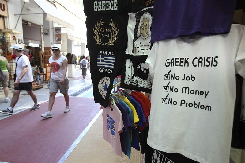 Camiseta crisis Grecia