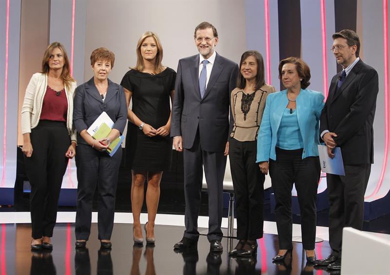 Rajoy TVE periodistas