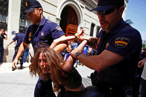 Indignados Valencia portada 9-junio- 2011