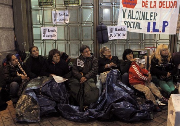 acampada bankia
