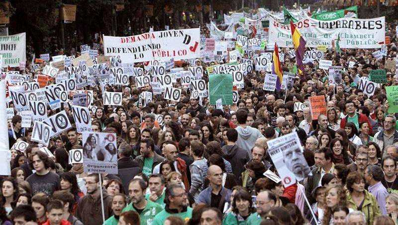 manifestación estudiantes1