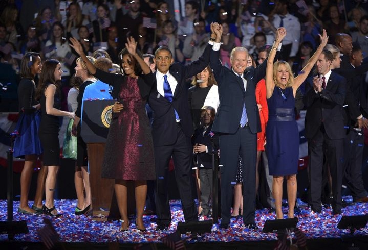 Obama-Biden victoria electoral 2012