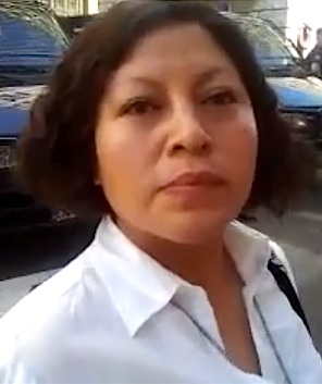 Olga Veloso (afectada desahucio)