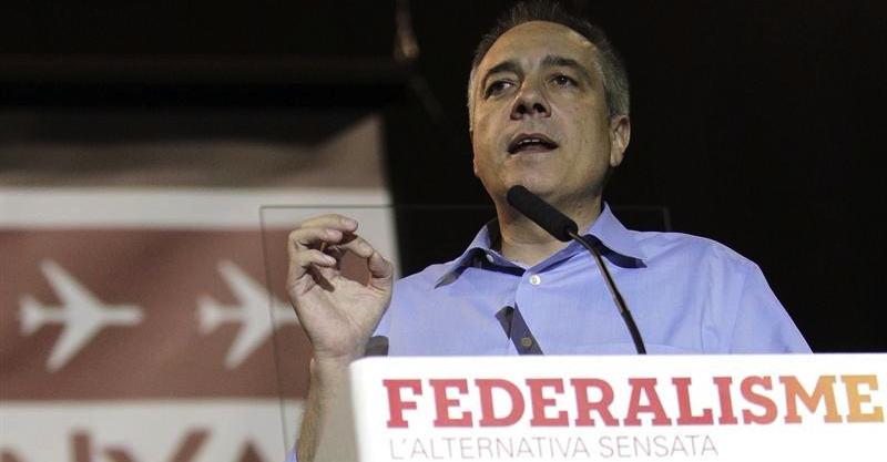 Pere Navarro (mitin de cierre PSC)