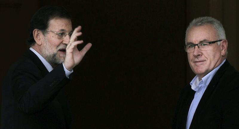 Rajoy y Cayo Lara