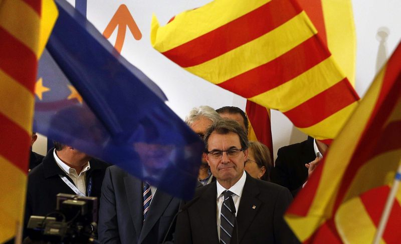 ARTUR MAS VALORA LOS RESULTADOS EN LAS ELECCIONES CATALANAS