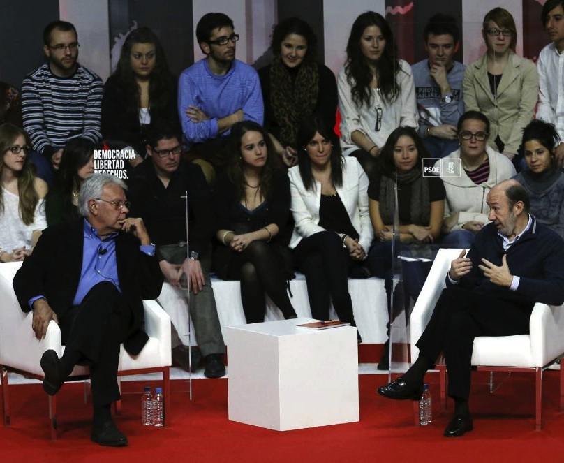 Homenaje a Felipe González (con Rubalcaba)