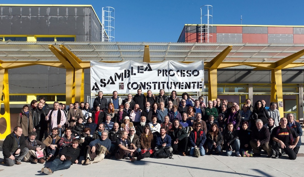 Participantes en la Asamblea Proceso Constituyente