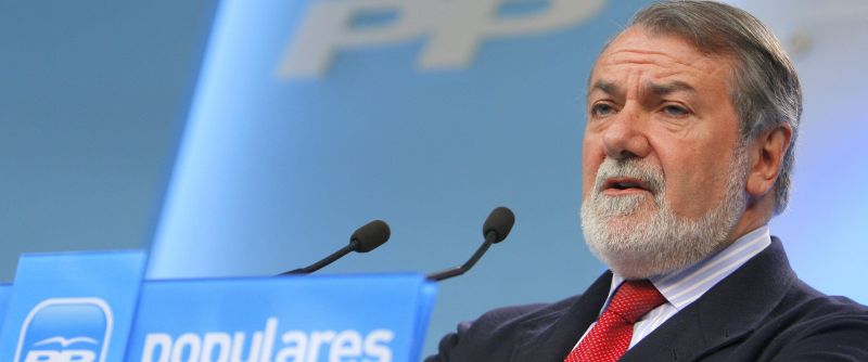 El cabeza de lista del PP en las pasadas elecciones europeas, Jaime Mayor Oreja, en una imagen de archivo. / Efe