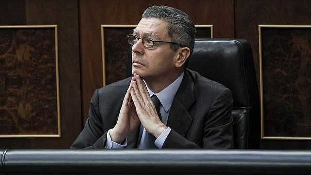 El ministro de Justicia, Alberto Ruíz-Gallardón, en una imagen de archivo en el Congreso. / Efe