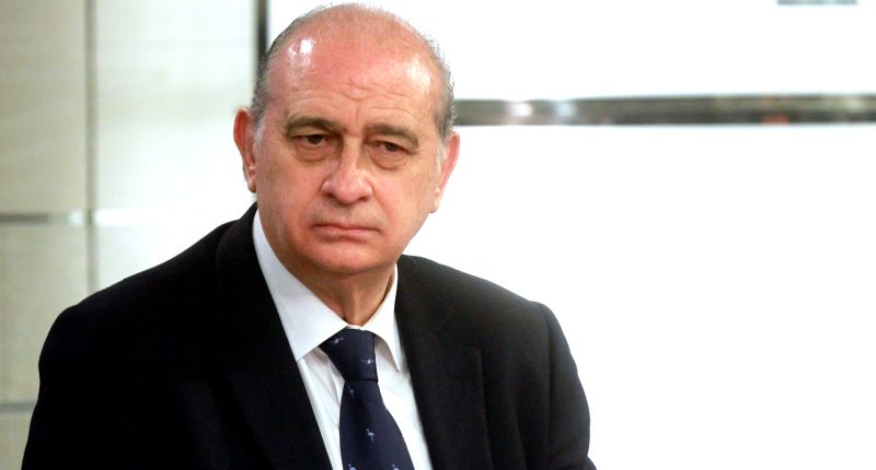 El ministro del Interior, Jorge Fernández Díaz, durante su comparecencia del pasado jueves en el Congreso. / Paco Campos (Efe)