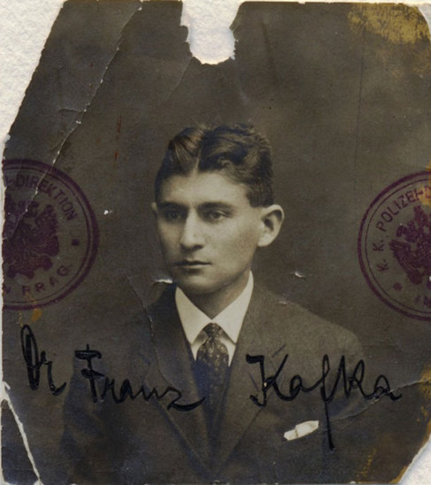 Imagen de Franz Kafka que se incluye en la exposición. / casalectorfundacion