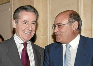 El ex presidente de Caja Madrid Miguel Blesa con Gerardo Díaz Ferrán /Efe