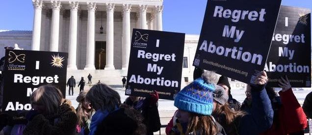 Marcha contra el aborto celebrada frente a la Corte Suprema de EEUU celebrada el pasado 22 de enero. / Efe