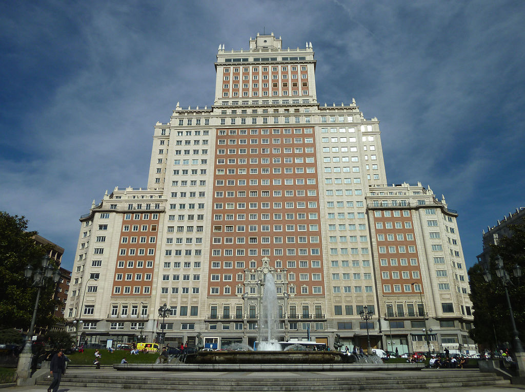 El Edificio España, en la actualidad