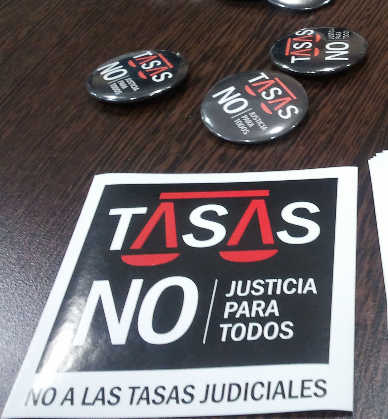 Campaña contra las tasas judiciales del Consejo General de la Abogacía