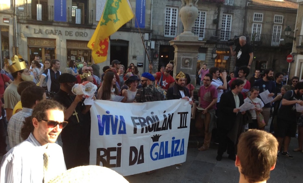 Manifestación_Froilán_III_rey_Galicia