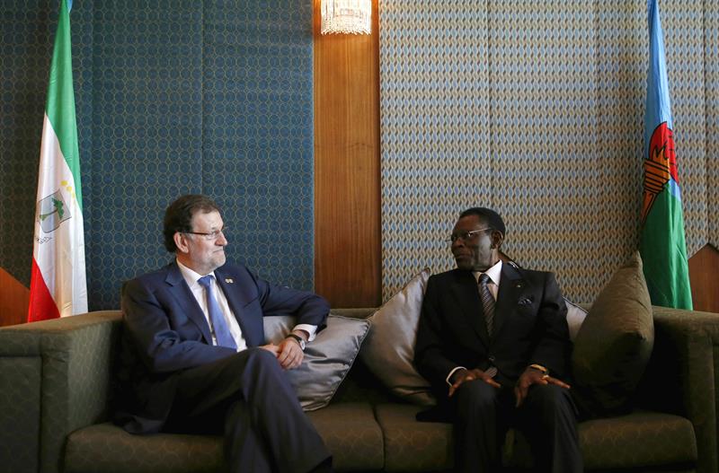 Rajoy_en_África_reunión_Obiang