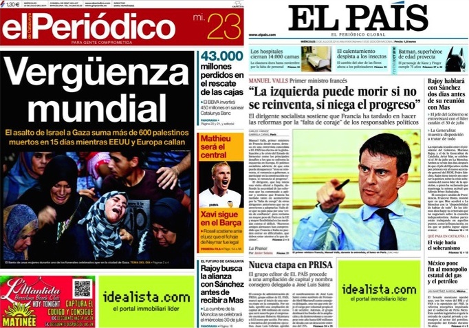 portadas_El_Periódico_El_País
