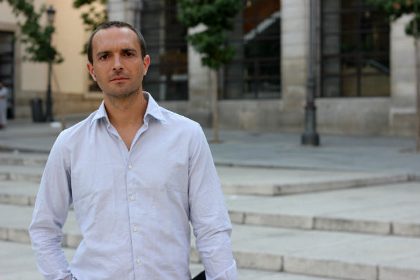 Luis Alegre, portavos de Podemos./ Alejandro Torrús