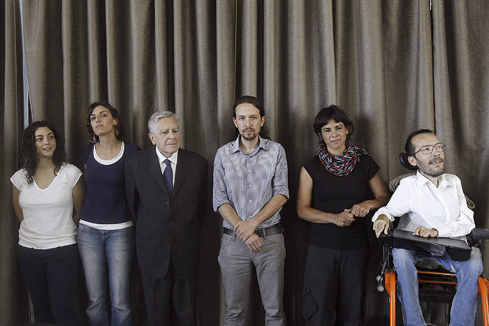 Eurodiputados de Podemos