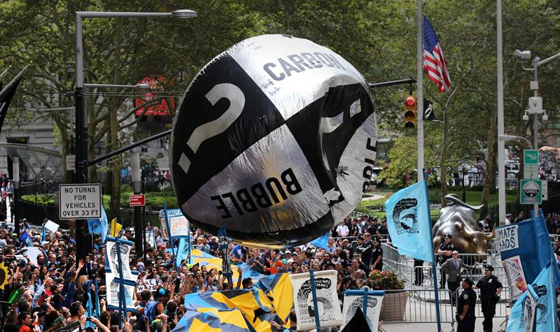 cambio_climatico_protesta_Wall Street
