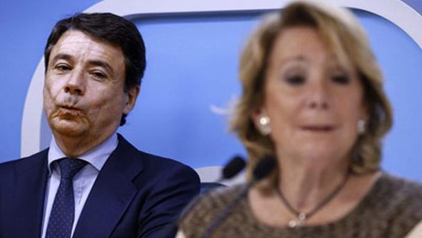 Ignacio González y Esperanza Aguirre, en una imagen de archivo. / Efe