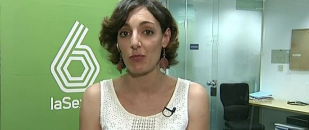 Lola Sánchez durante una intervención en el programa Al Rojo Vivo, de la La Sexta. / Captura de YouTube