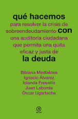 Portada del libro "¿Qué hacemos con la deuda?"