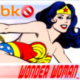 Imagen de Wonder Woman en las redes sociales.