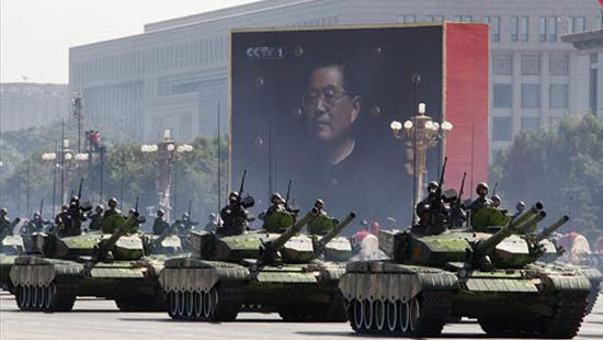 Imagen de archivo de un desfile del Ejército Popular Chino. / Efe