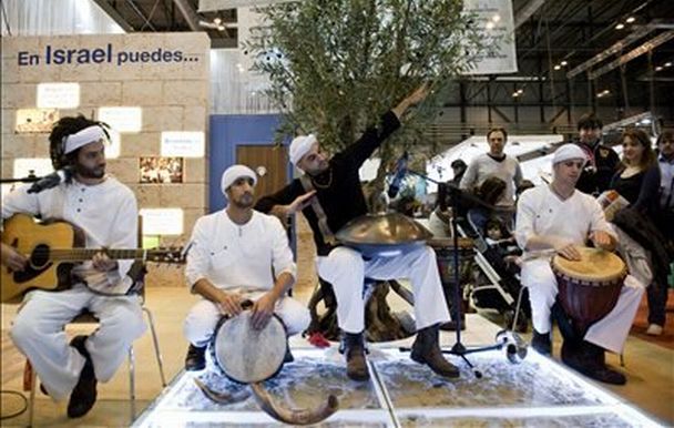 Imagen del pabellón de Israel en la pasada feria de turismo FITUR. / Efe