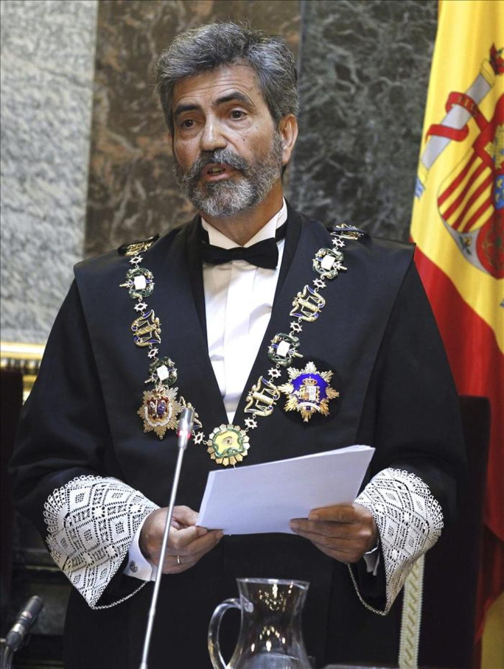 Carlos Lesmes, presidente del CGPJ