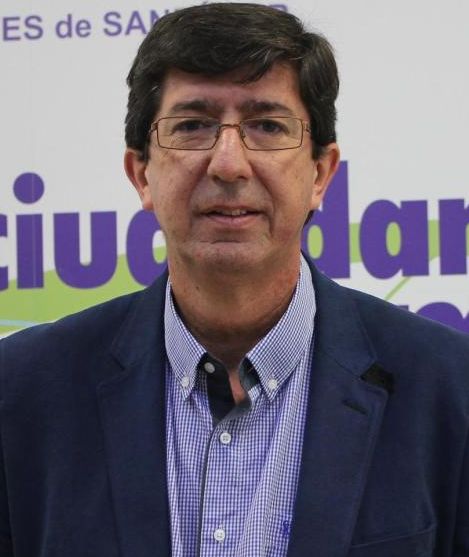 Juan Marín, candidato de Ciudadanos a la presidencia de la Junta de Andalucía (Efe)